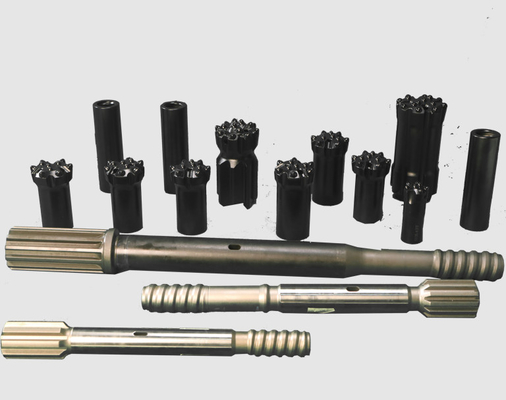 T51 Bút nén nút búa trên đường kính từ 89mm đến 127mm cho khoan nén búa trên