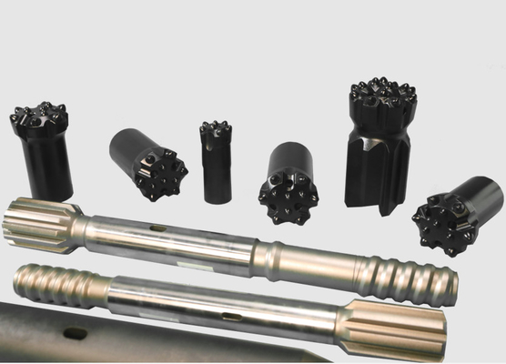 Full Size Top Hammer Button Bits Carburizing Treatment cho khoan