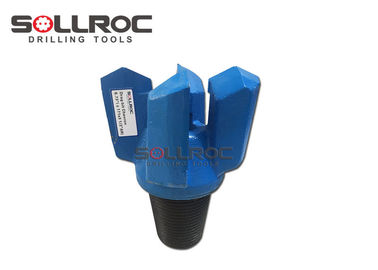 Chevron Step Drag Bit Carbide Blade Drag Bit 2 3/8&quot;~6 5/8&quot; API reg pin