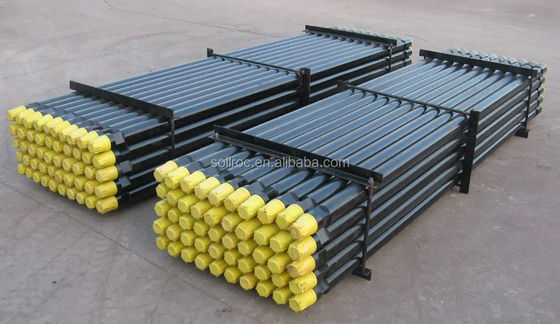 76mm DTH Down The Hole Rod Male-Male Thread Connection cho khoan giếng nước