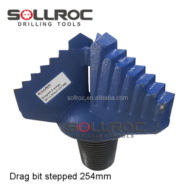 API 2 3/8' REG Thread Drag Bit được sản xuất bằng chế biến rèn tiên tiến