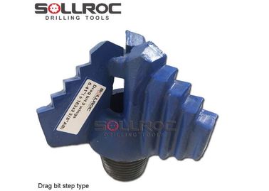 SGS API REG Thread Tungsten Carbide Step Drag Bits với 3 4 cánh