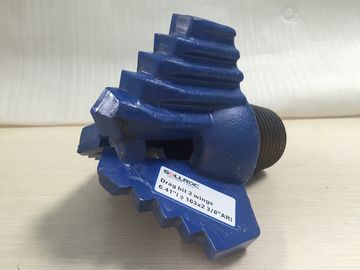 Sợi 3 1/2 AR 165mm 6 1/2 Diameter Drag Drill Bit Blue Corlor Cho khoan giếng nước