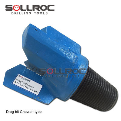 Chất kim loại thép hợp kim đen Chevron Bit đúc cho hiệu suất nhất quán và độ bền