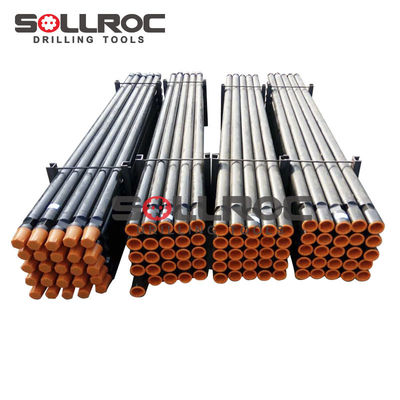 OD102mm DTH ống khoan với tùy chọn phẳng chìa khóa 75mm cho khai thác mỏ