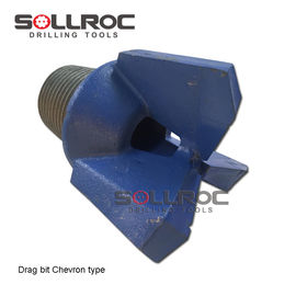 Chất kim loại thép hợp kim đen Chevron Bit đúc cho hiệu suất nhất quán và độ bền