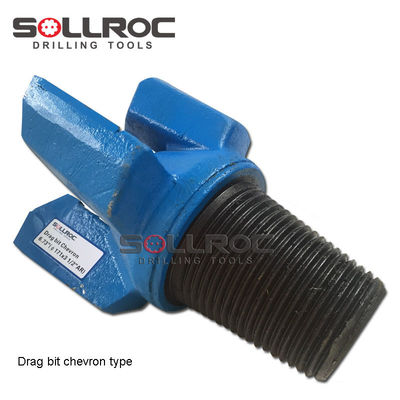 165mm Chevron Bit API 3 1/2' REG Thread Type Long-lasting Drilling